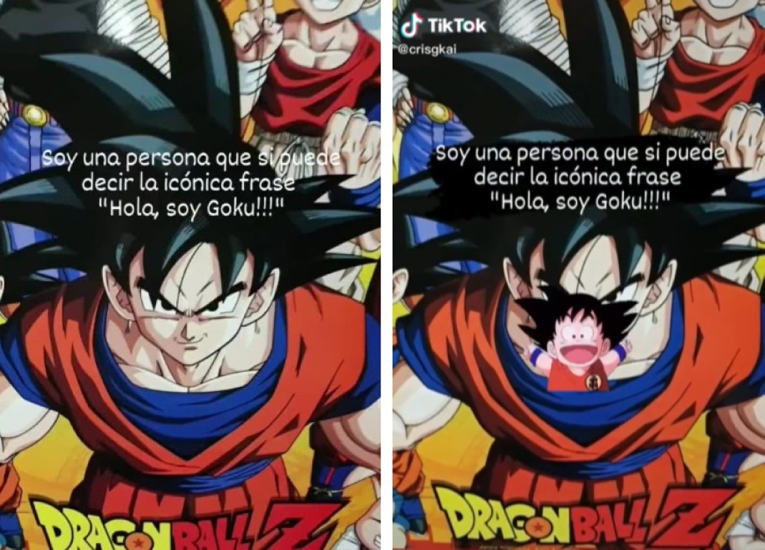 Joven se llama Goku y para que le crean muestra su INE