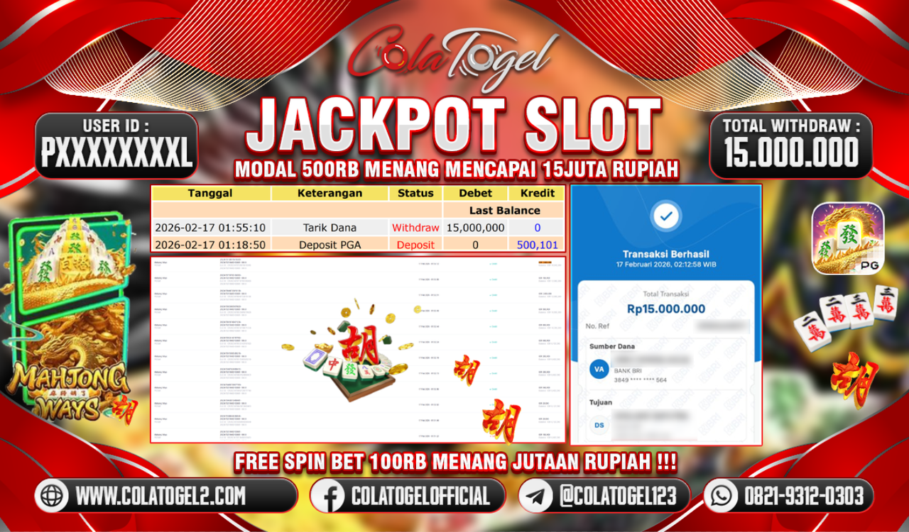 JACKPOT SLOT GACOR!!