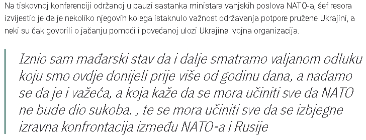 Žele li to Mađari Ruse na svojoj granici, ili čak i u Budimpešti? Ili je nešto drugo u pitanju? 1