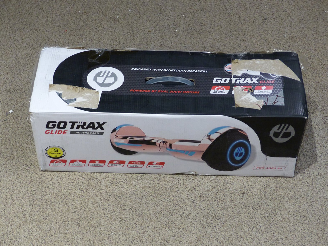 GOTRAX GLIDE CHROME BLUETOOTH HOVERBOARD 6.5"