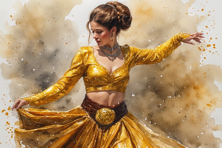 Princess-Leia-in-Golden-outfit-(167)