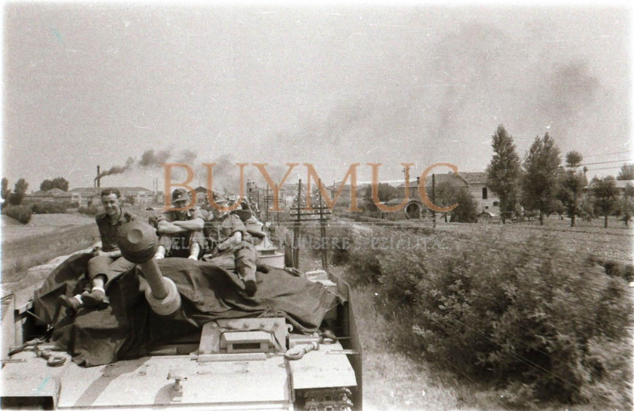 Langrohr Sturmgeschütz der Panzer Abteilung 11 Italien Süden