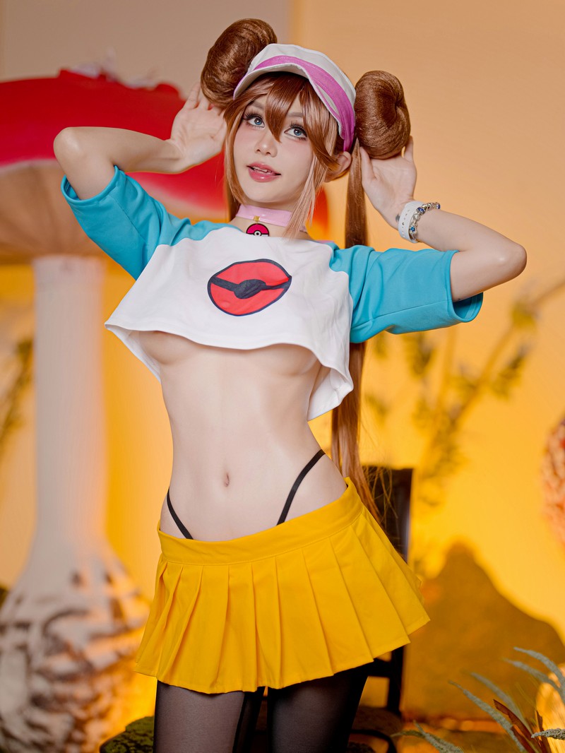 Joyce Lin2x Rosa Cosplay Pokemon 高清图集 55P插图3
