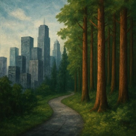 Oscar Rovira - The City And The Woods (2025)