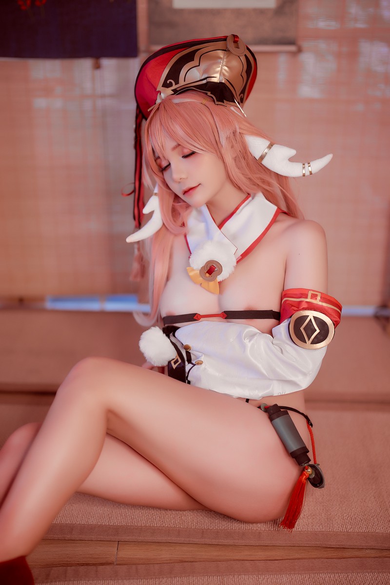 Joyce Lin2x Yanfei Cosplay Genshin Impact 高清图集 33P插图3