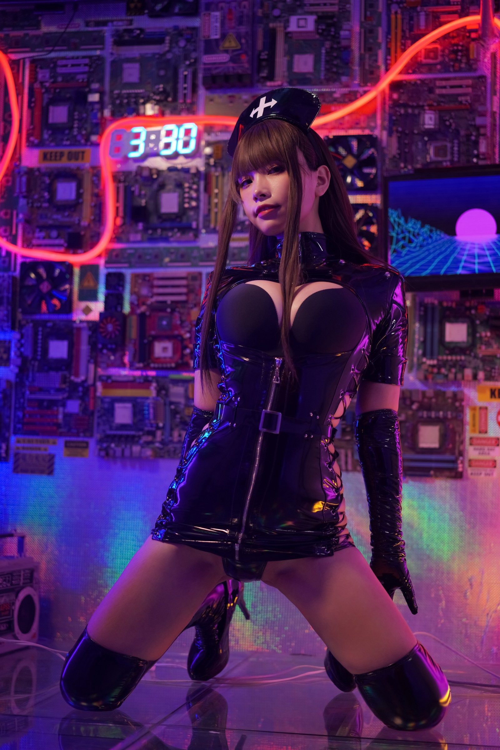 Neko-薇薇 暗黑护士 Cosplay 写真＋视频合集｜高清大图（54P｜5V｜543MB）插图9
