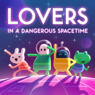 Lovers in a Dangerous Spacetime box art