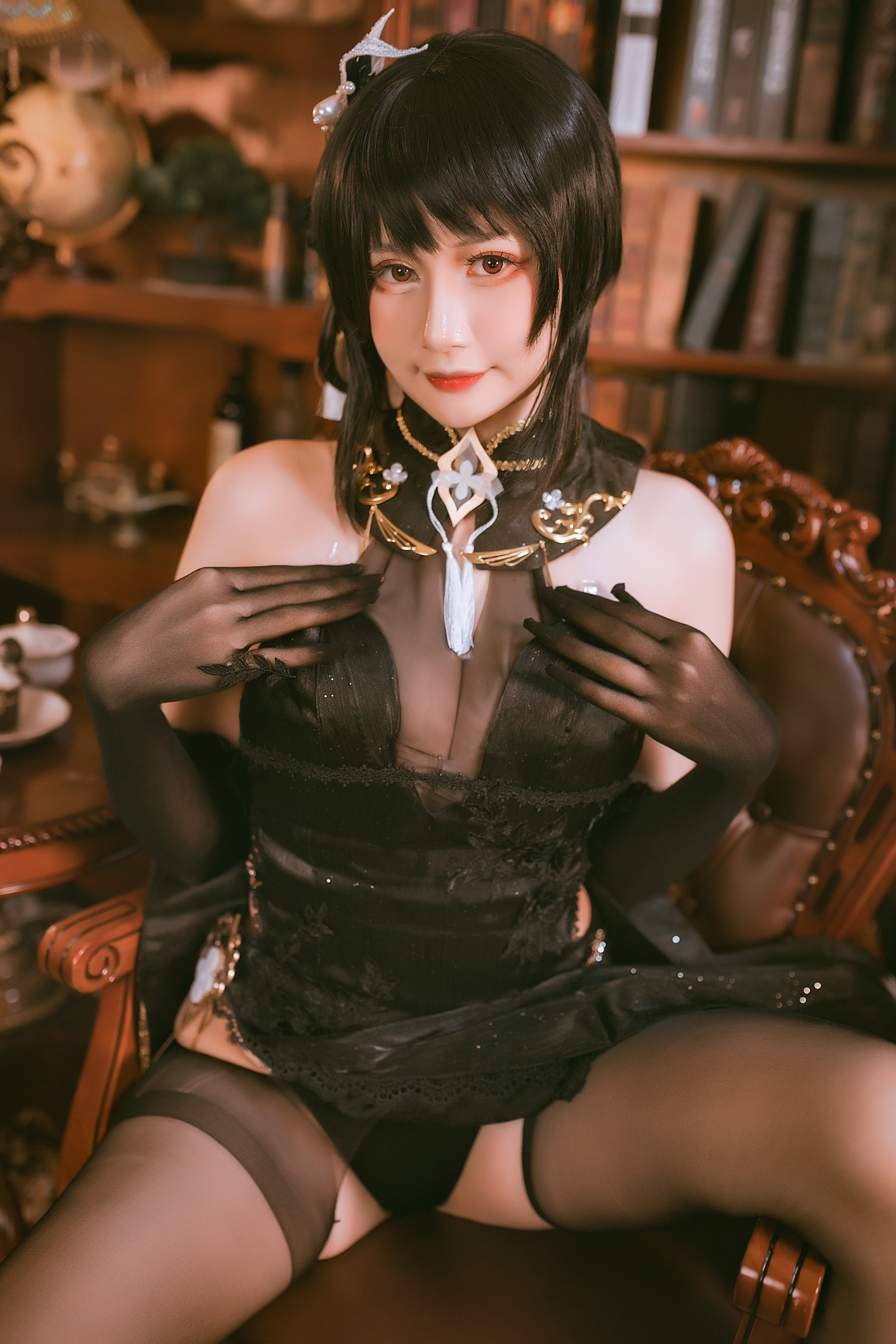 兔胖胖min – 碧蓝航线 镇海 Cosplay 高清写真集（40P-119.3MB）插图7