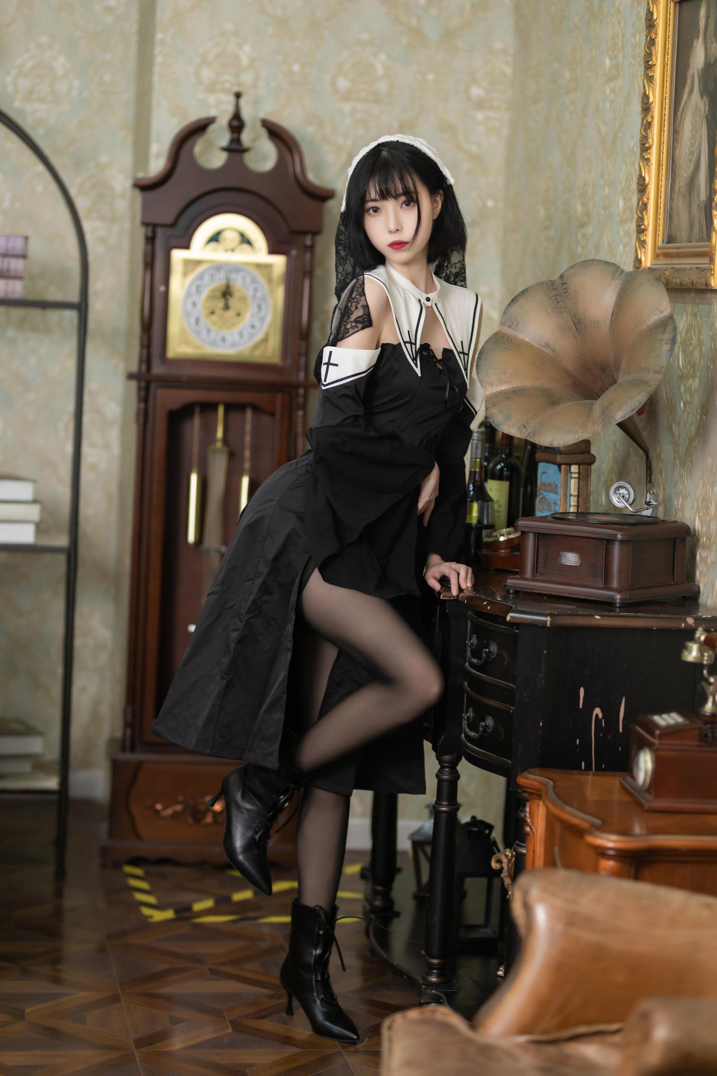许岚LAN NO.016 暗黑修女 6