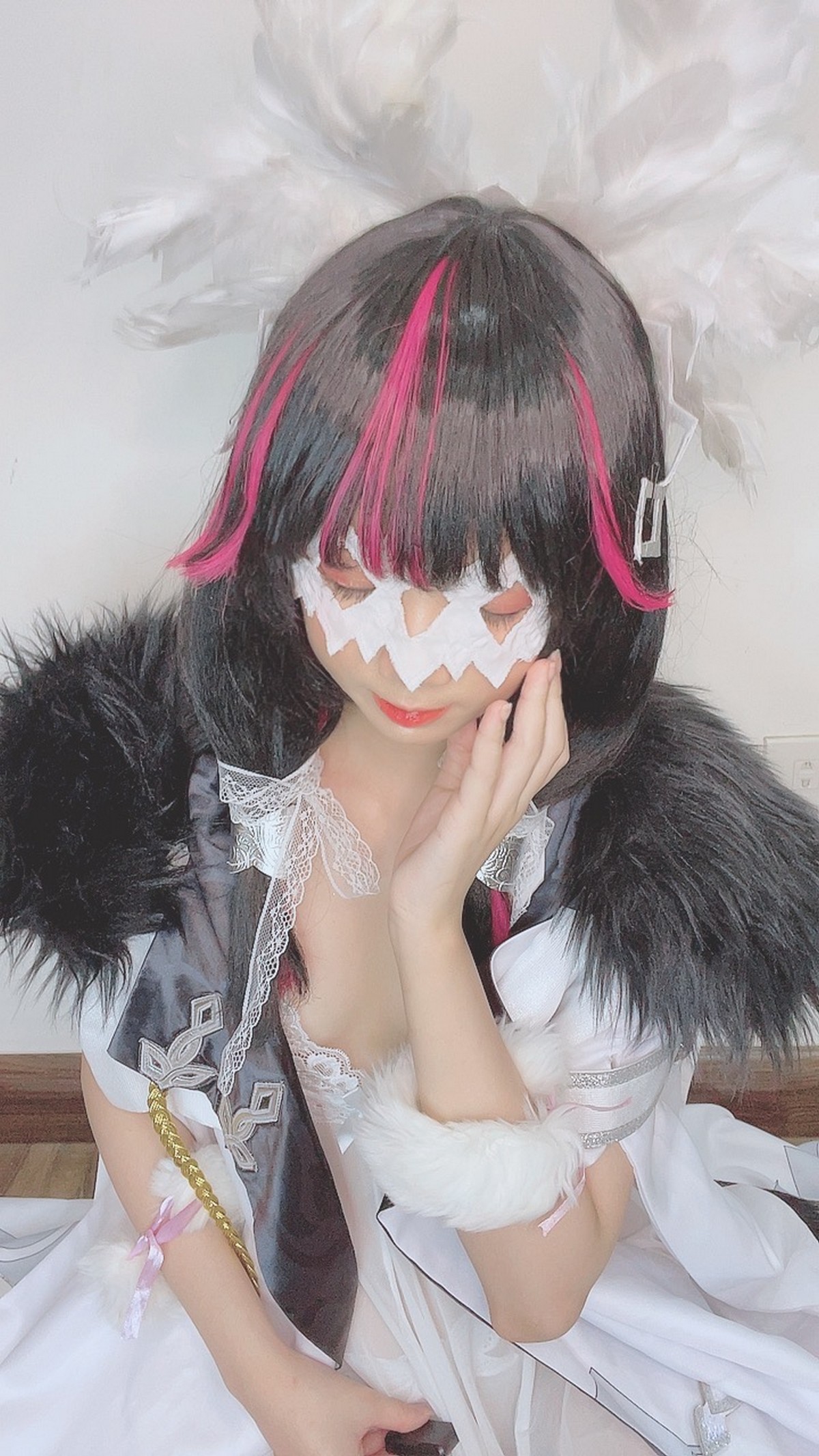 PoppaChan Columbina Cosplay Set (Genshin Impact Fatui) – 146 Photos 346MB插图7