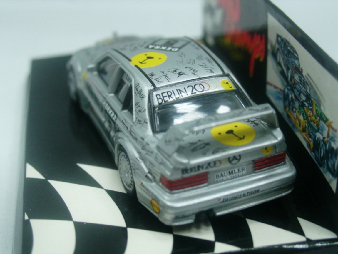 WOW EXTREMELY RARE Mercedes 190E Evo2 Lohr 1st Victory DTM