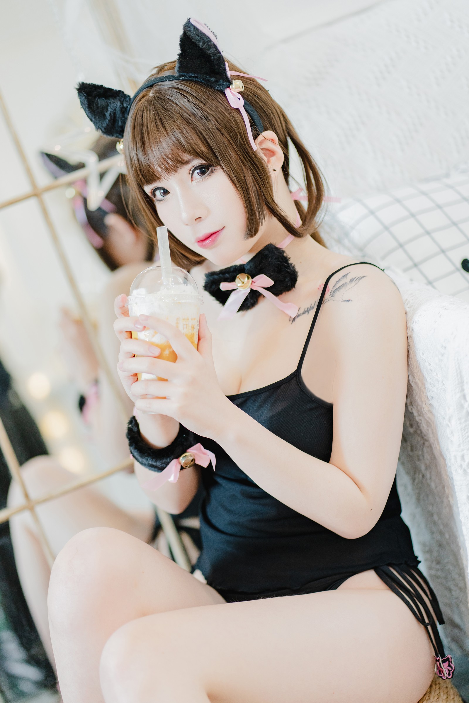 羊大真人 – 猫娘 Cosplay 高清写真集（20P-175MB）经典萌系主题插图8