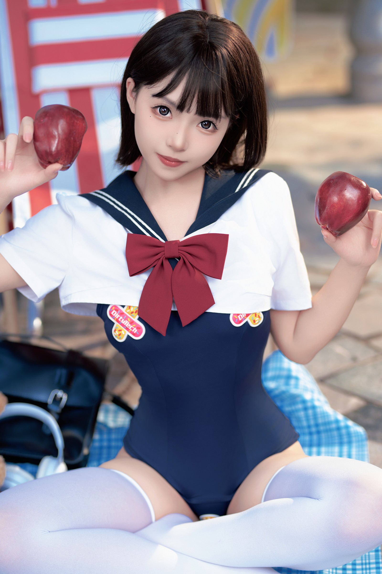 Bangni邦尼 – 反差 JK 泳装 Cosplay 写真集（97P-7V-841.3MB）插图3