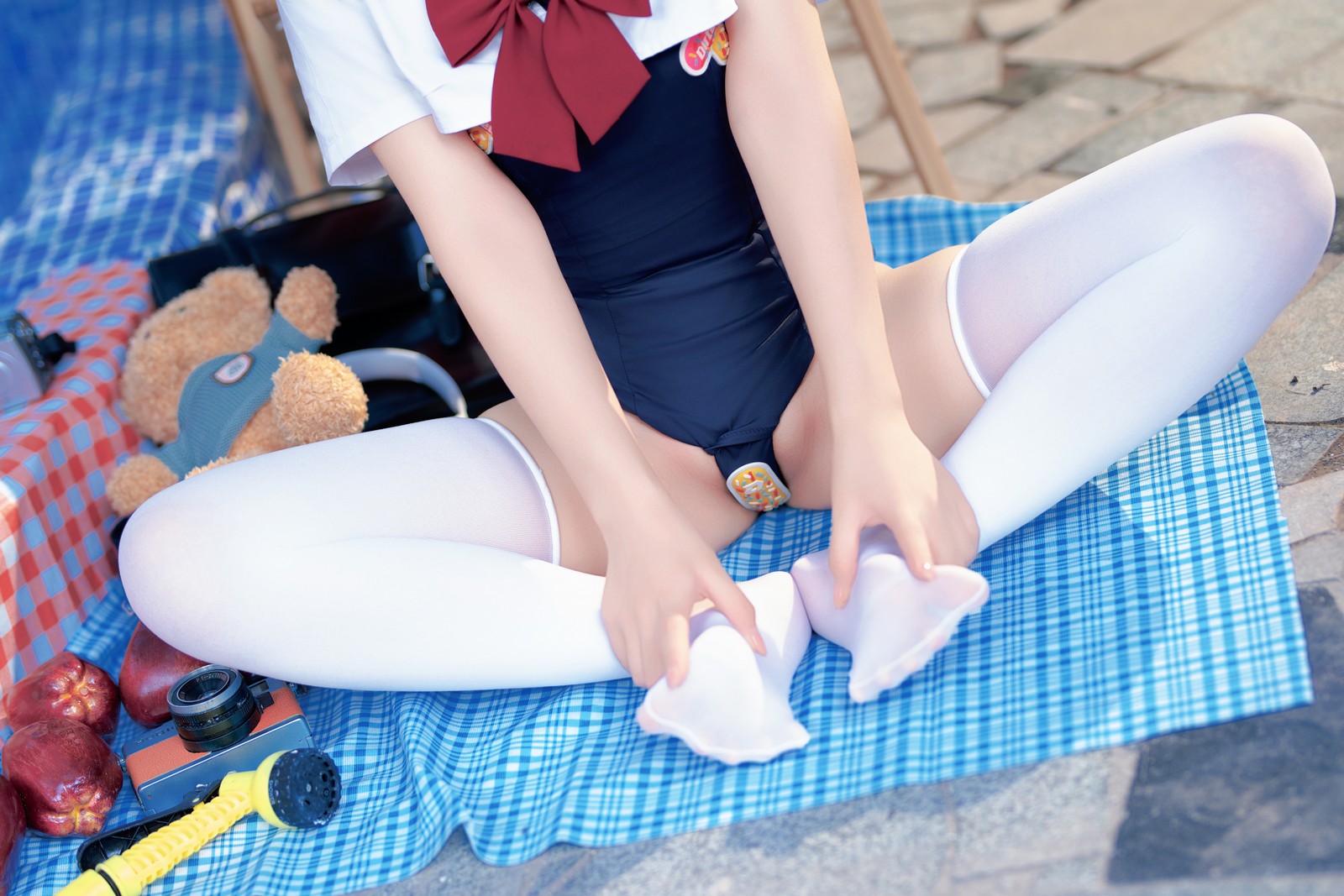 Bangni邦尼 – 反差 JK 泳装 Cosplay 写真集（97P-7V-841.3MB）插图9