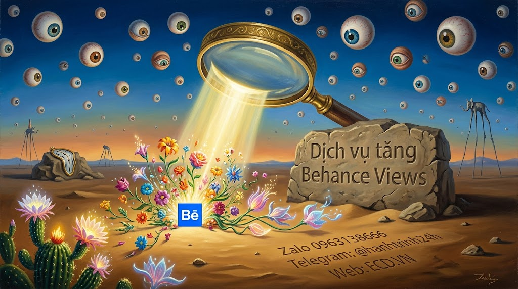 dịch vụ tăng behance views top tăng comment