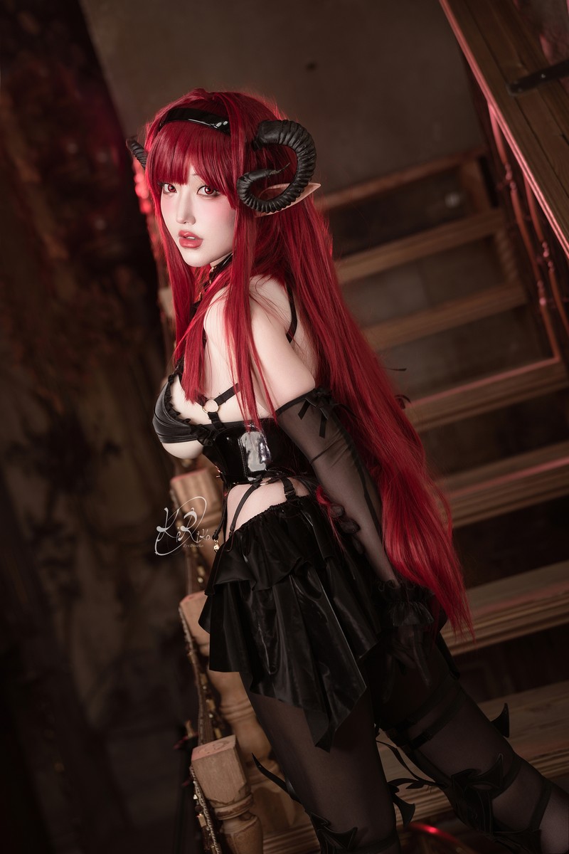 切切Celia 兴登堡 Hindenburg Cosplay Azur Lane 写真 38P插图5