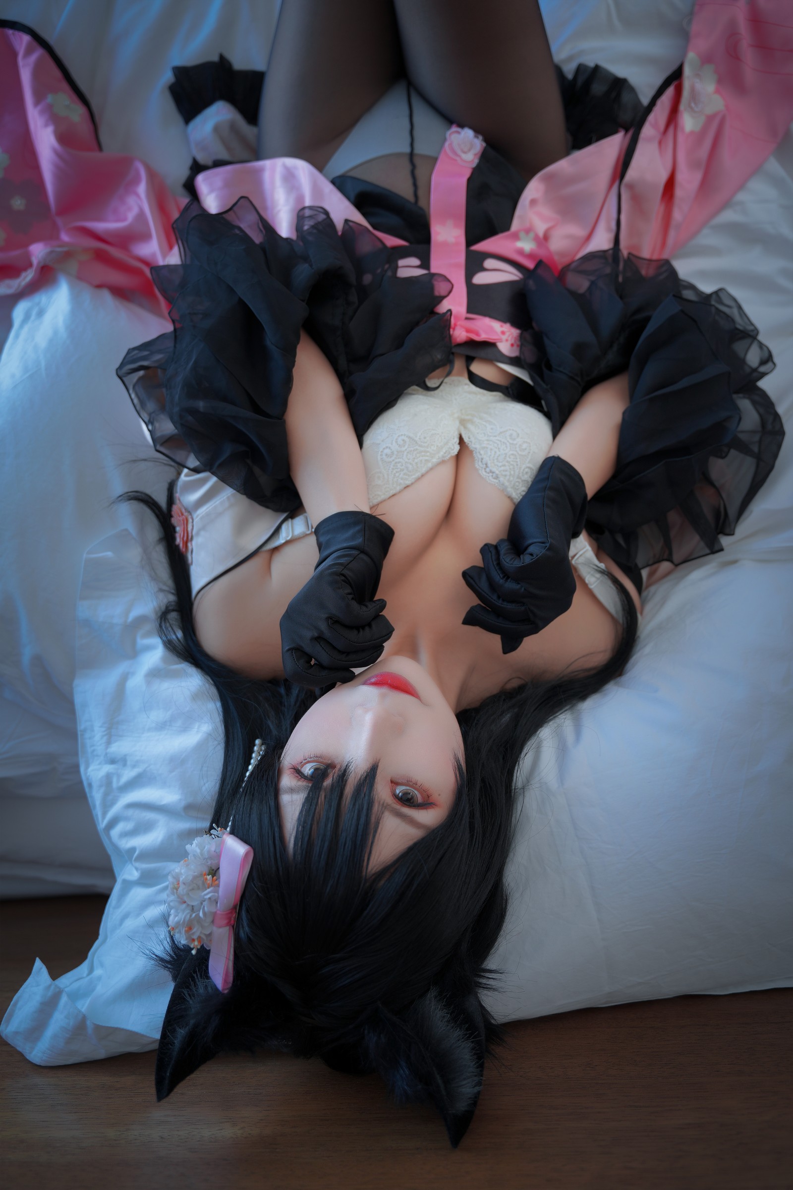 Neko-薇薇 爱宕和服 Cosplay 写真合集｜超清大图（45P｜453MB）插图5