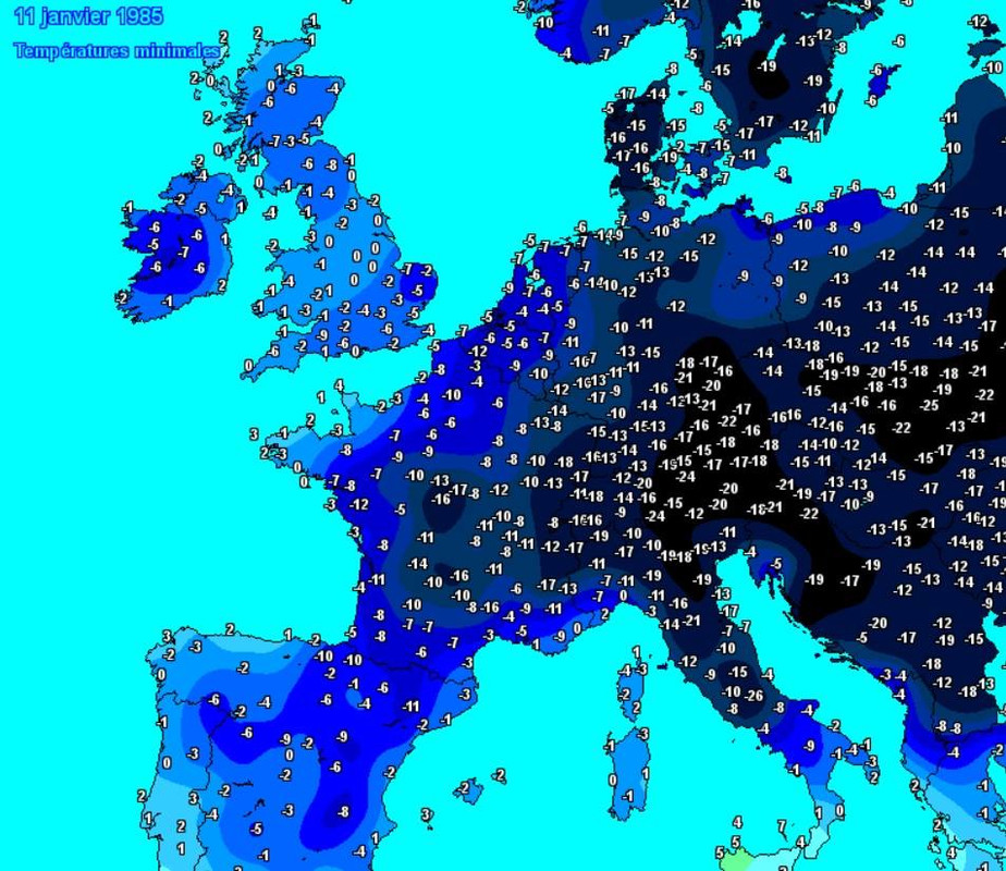 Il Risveglio Gelido dell'11 Gennaio 1985 | Rete Meteo Amatori