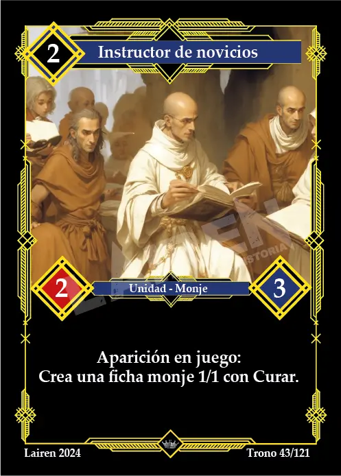 INSTRUCTOR DE NOVICIOS