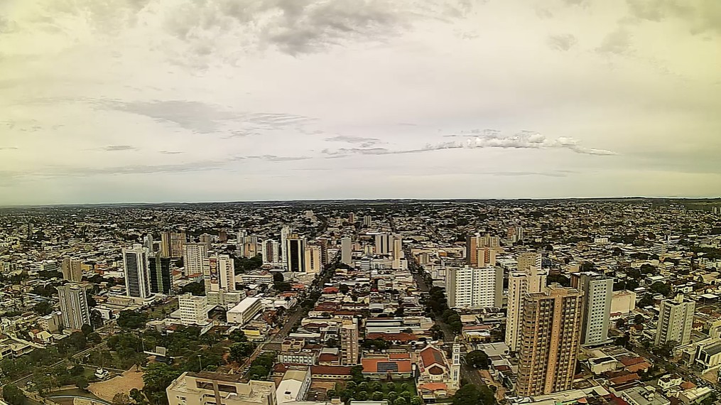 Campo Grande nesta manhã de sexta-feira