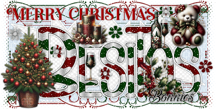 Besos Elegant Christmas bonnies