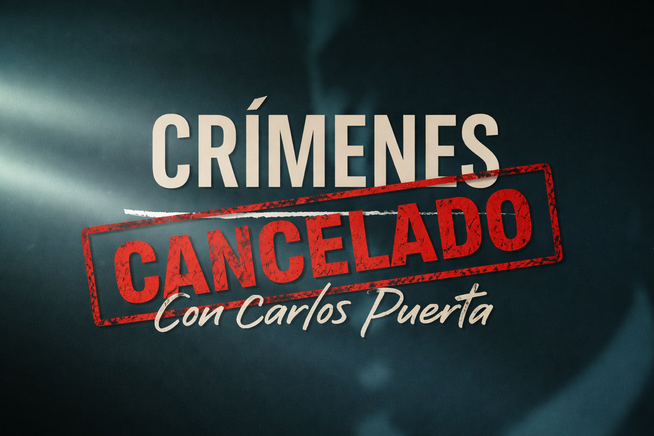 James Cooper cancela "Crimenes" el programa de Carlos Puerta
