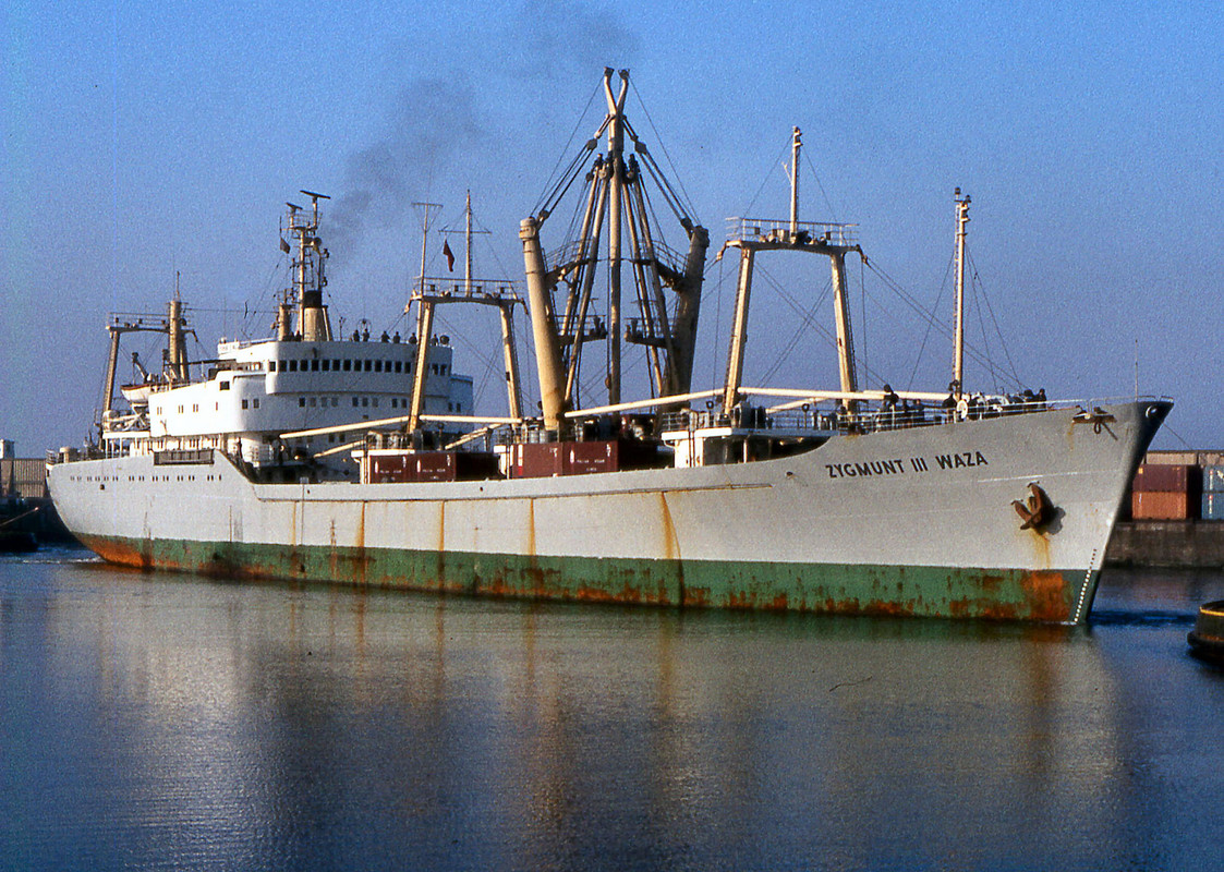 ZYGMUNT 111 WASA  (11556b)[GC2G](Pol-1972)(26 Apr 1984-Liverpool-West Gladstone-Gbr)(7128021)(© Davi