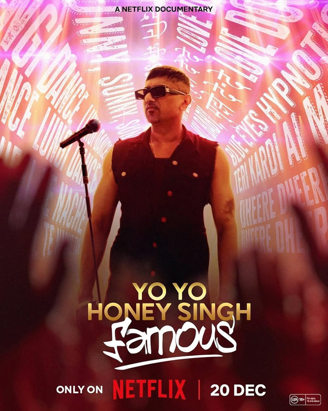 Yo Yo Honey Singh: Famous (2024) Documentary Poster