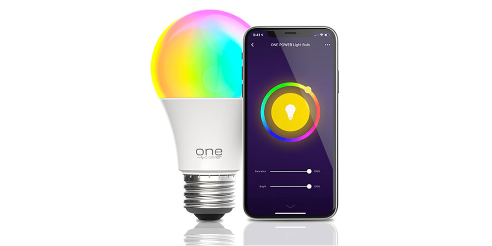 Color Changing Smart A19 LED Light Bulb, on sale for $19.99 (20% off)