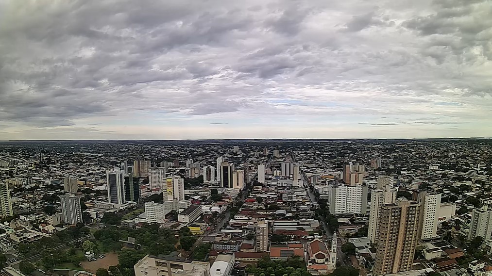 Campo Grande nesta manhã de quinta-feira