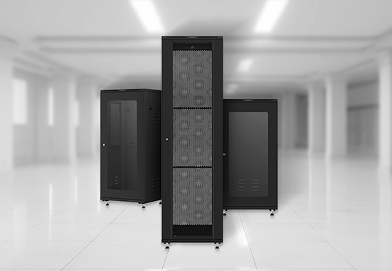 Rack de Piso Intelbras RPD 4067 detalhe da porta