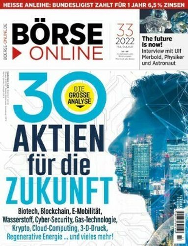 Cover: Börse Online Magazin No 33 vom 18  August 2022