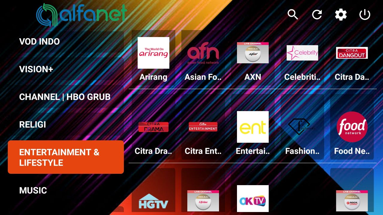 Download Alfanet TV APK