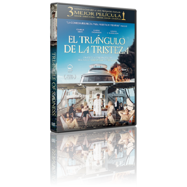 Portada - El Triángulo de la Tristeza [DVD9 Full] [Pal] [Cast/Ing/Cat] [Sub:Varios] [Acción] [2022]