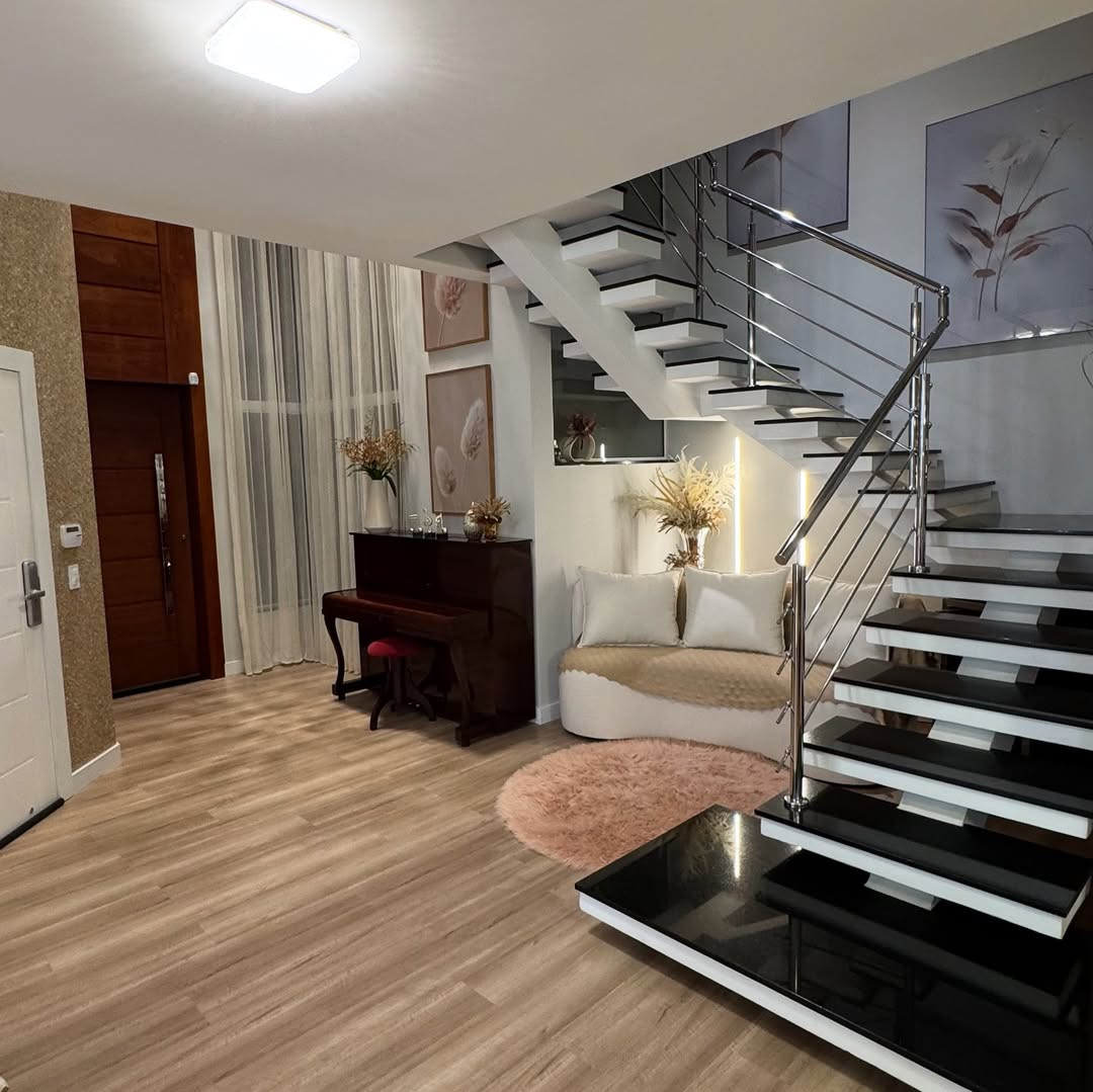 Ambiente aconchegante com carpete