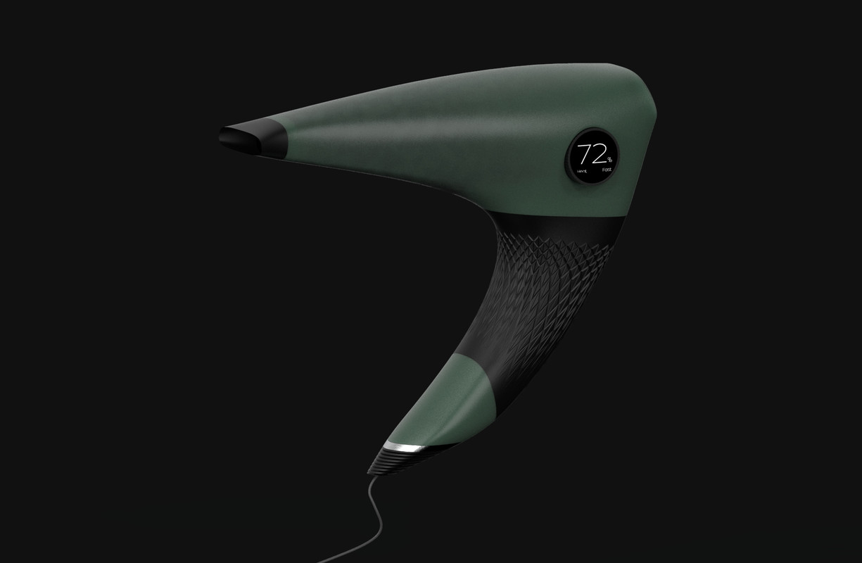 Hair Dryer Concept — Product Design by RenForm Stockholm Design Studio, image 7