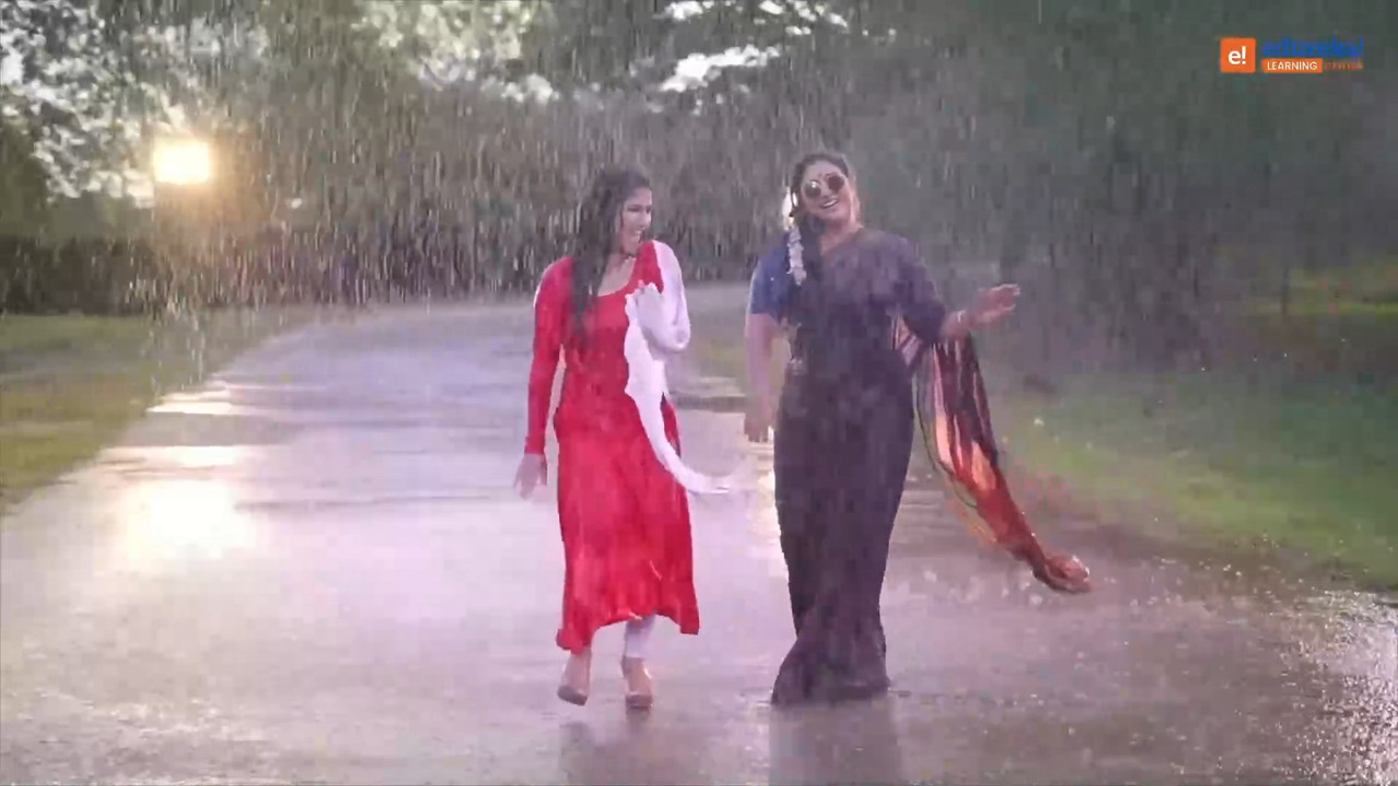 Praveena sexy rain wet scene from serial.mkv_snapshot_01.34.961