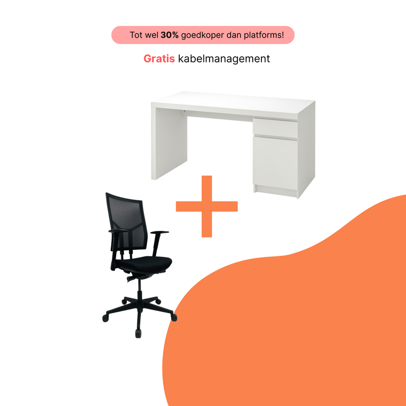 IKEA PAX kast — 2 elementen, inclusief kastinzetten en deuren, professioneel gemonteerd