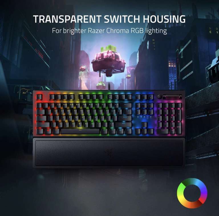 Amazon: teclado Razer BlackWidow V3 (Renewed) 
