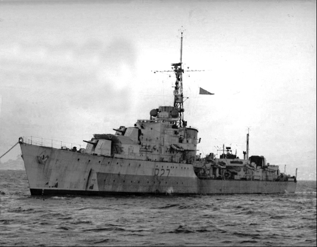 HMS Croziers, 22 декабря 1945