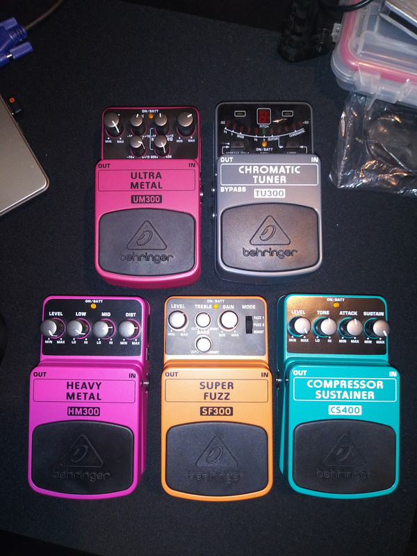 NPD: Behringer HM300 / SF300 pedals | The Gear Page