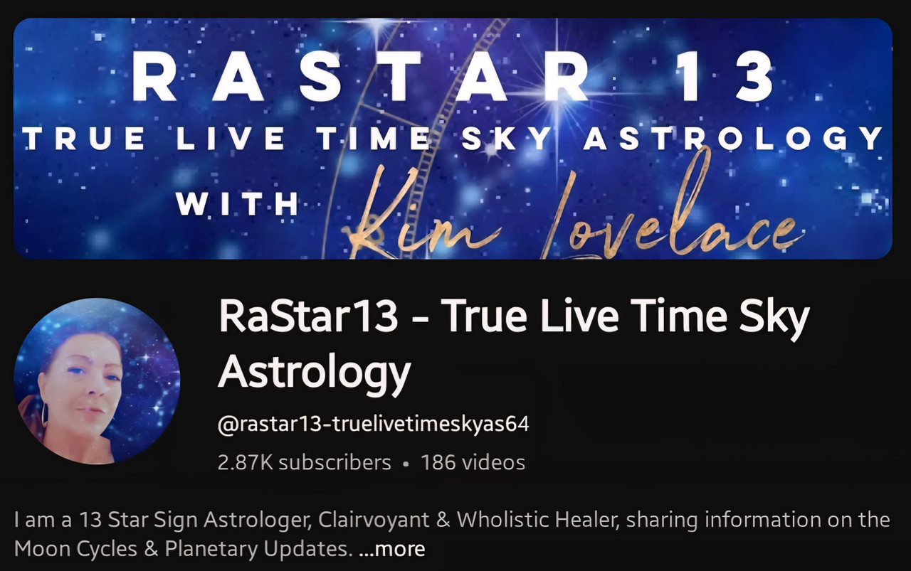 RaStar 13 – True Live Time Sky Astrology with Kim Lovelace