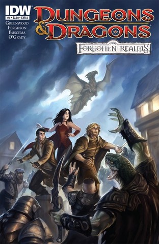 Dungeons Dragons - Forgotten Realms 1-5 + 100 Page Spectacular (2012) Complete