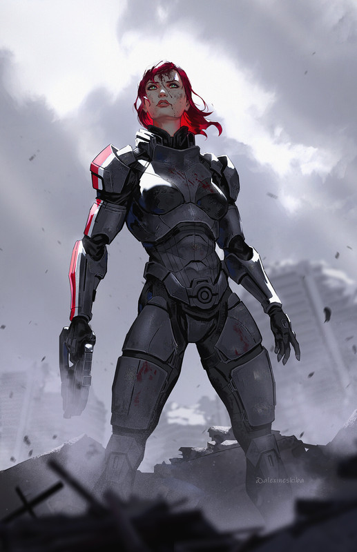 Femshep-Commander-Shepard-ME-персонажи-Mass-Effect-7687654 Aleksandra Skiba