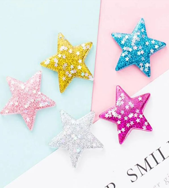 Molde silicona para resina epoxica estrella Llaveros de cristal