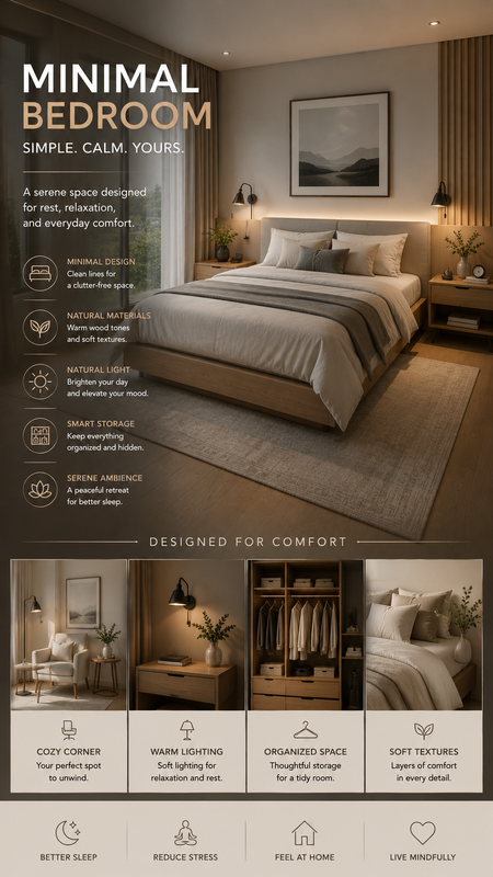 Minimal Bedroom Styling Generator