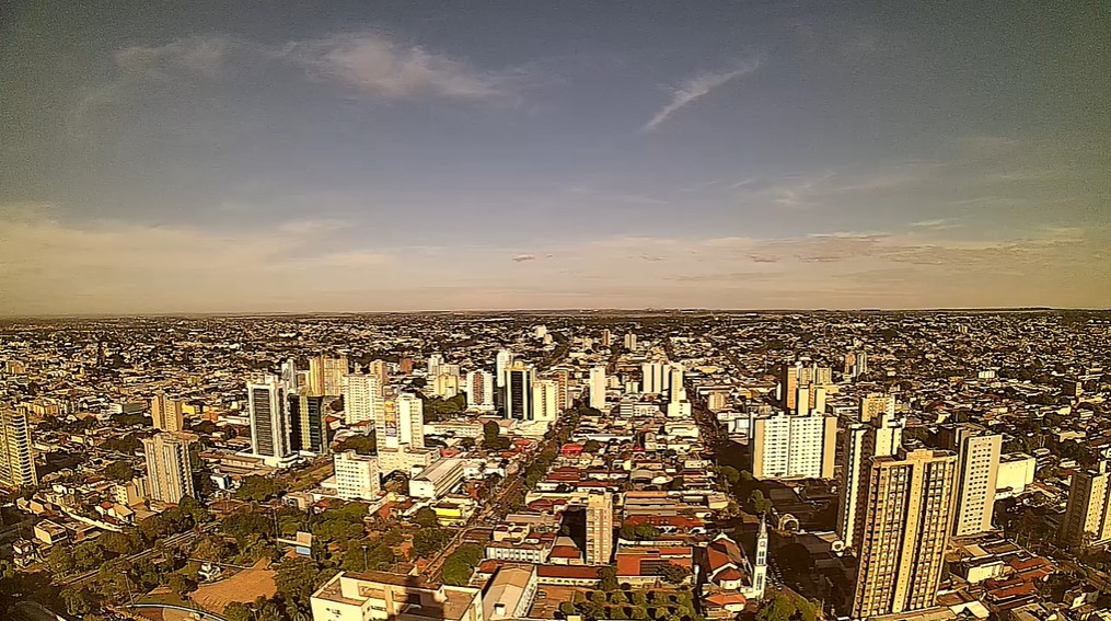 Campo Grande nesta manhã de sexta-feira