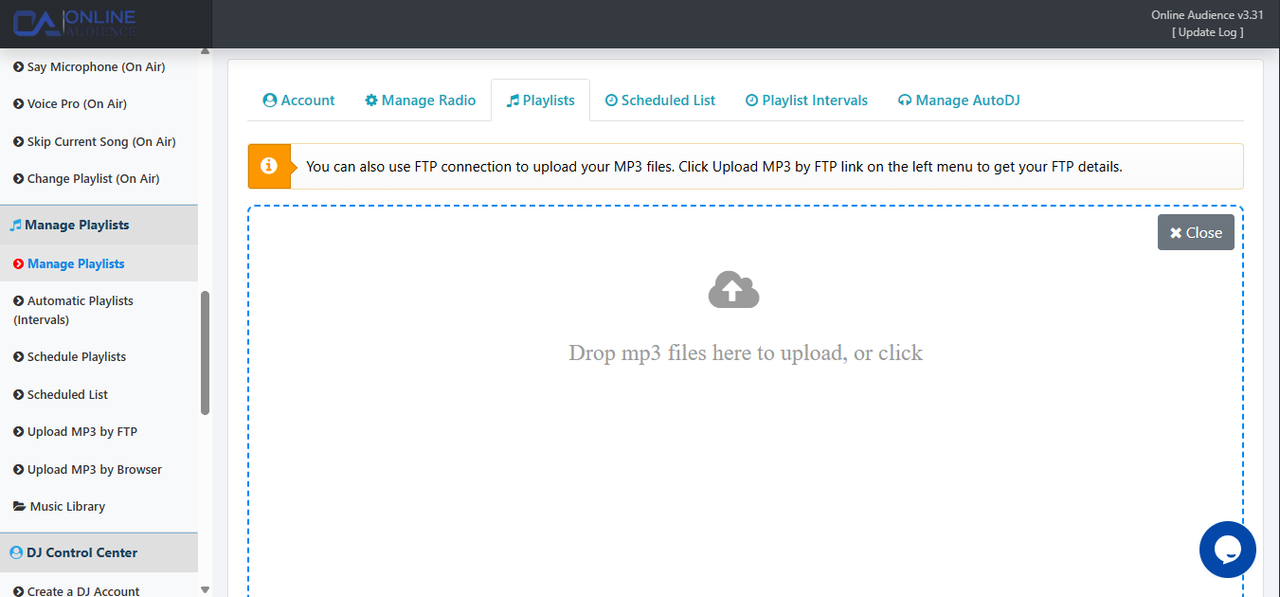 SonicPanel File Manager Categorized Folders