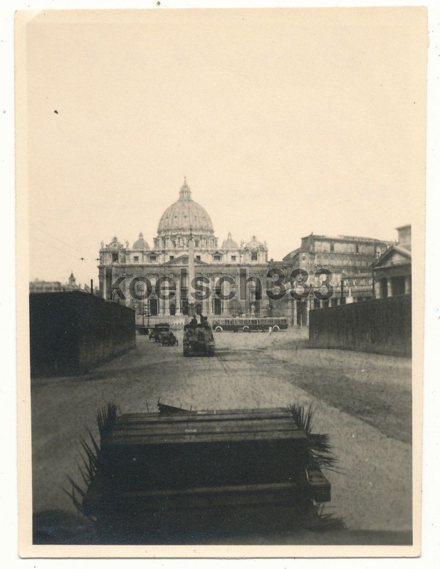 Foto Rom Italien 1943 Fallschirmjäger Panzerjäge