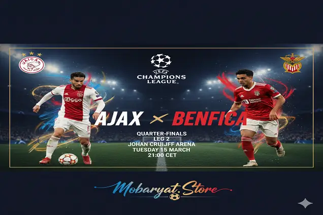 بث مباشر: أياكس × بنفيكا | دوري أبطال أوروبا